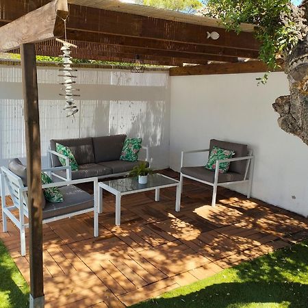 Chalet de madera en la Barrosa Chiclana de la Frontera Exterior foto